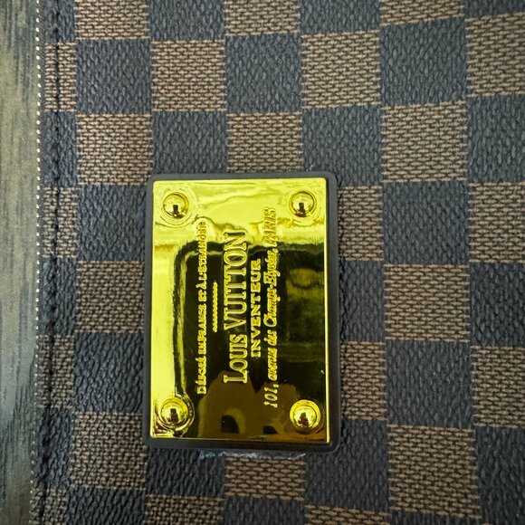 LV Brown Check Pochette Damier Shoulder Bag - Picture 2 of 8